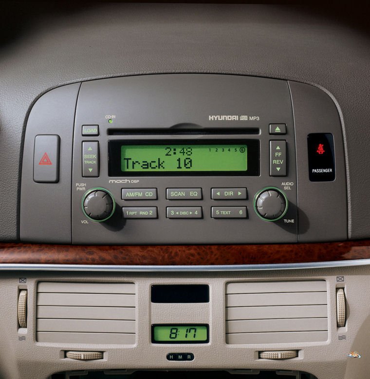 2008 Hyundai Sonata Dashboard Picture